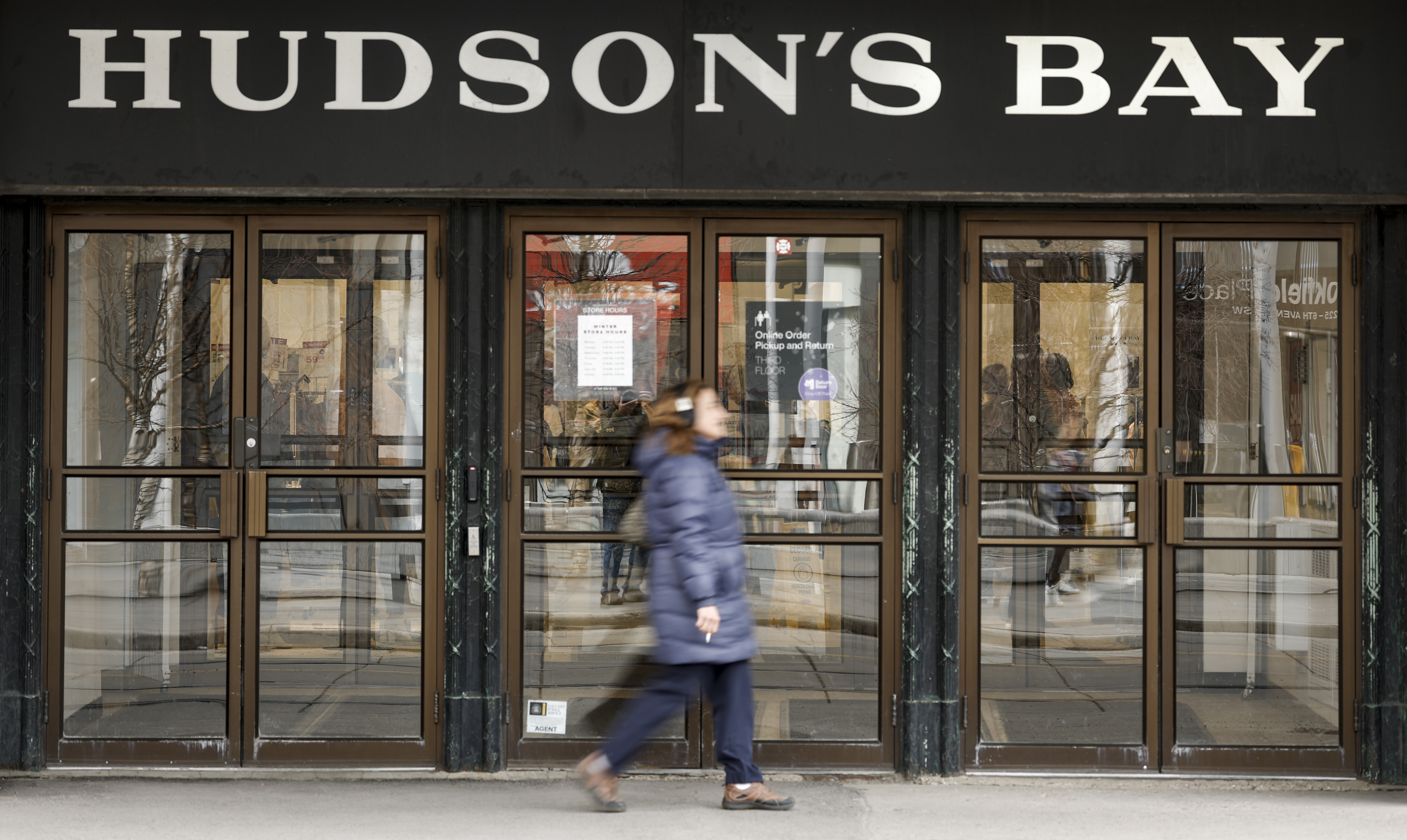 Hudson’s Bay seeks court agreement that offers little time to save six stores