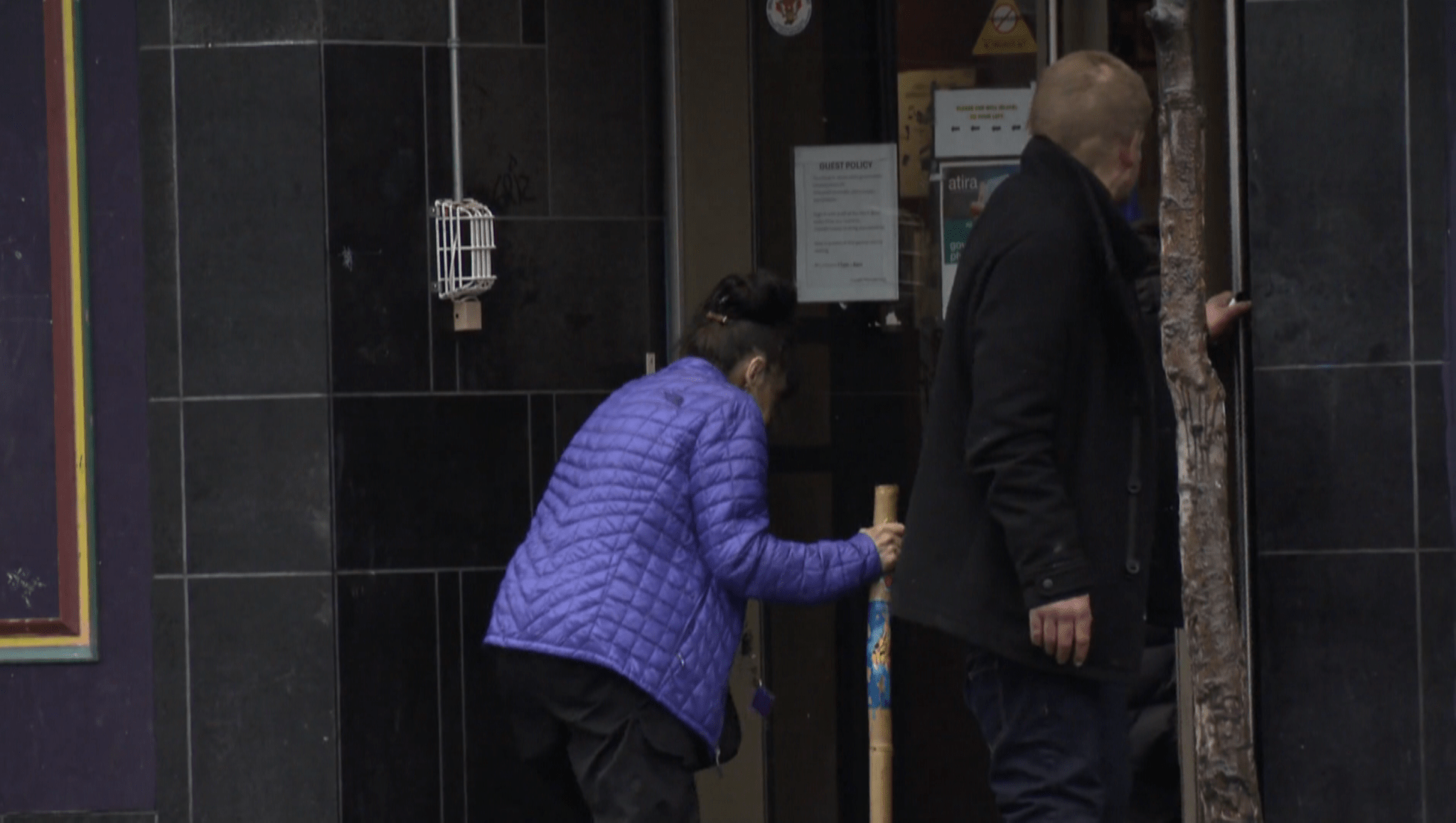 The Howard Johnson on Granville Street. 