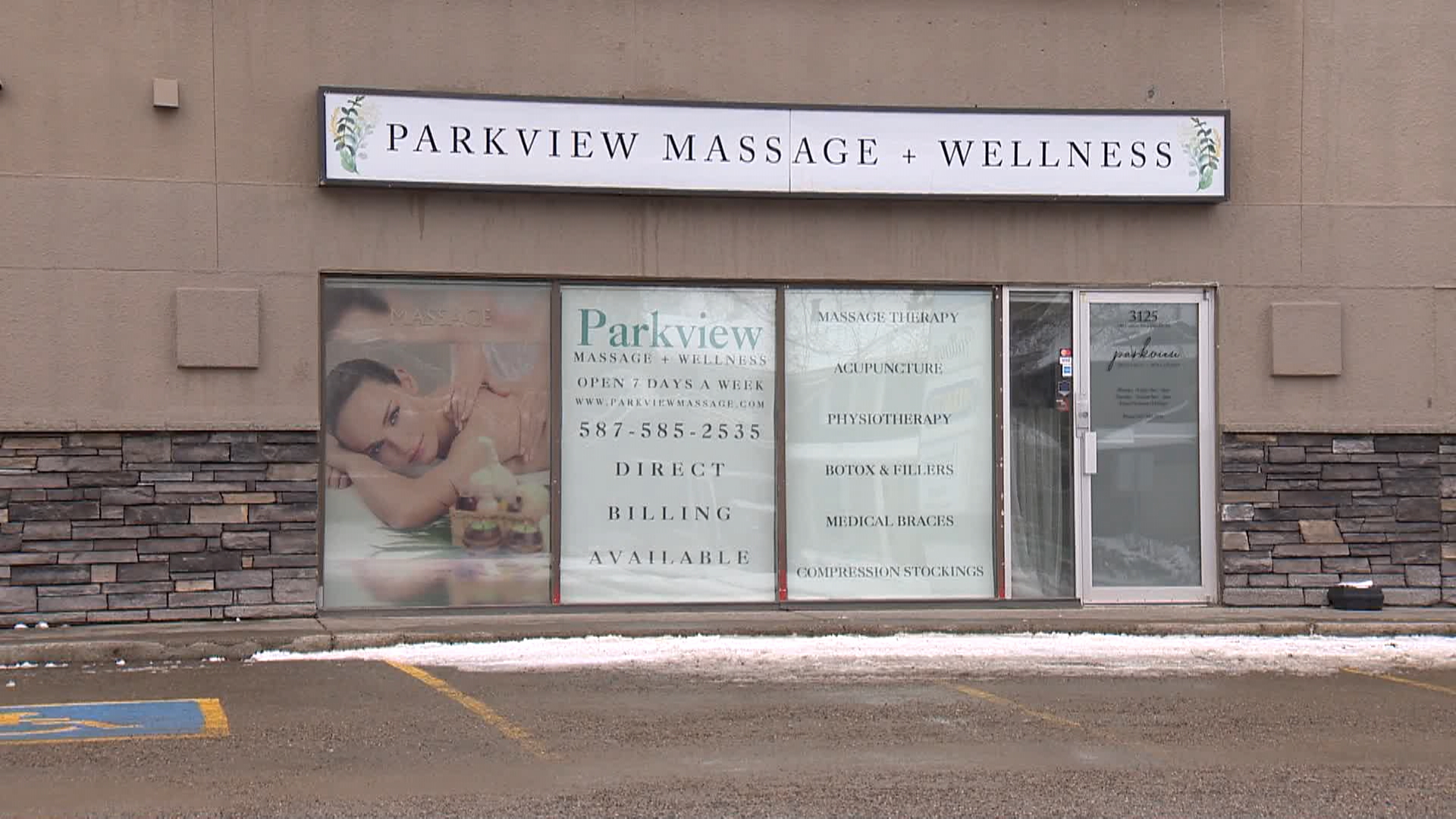 Calgary police say a massage therapist has been handed three