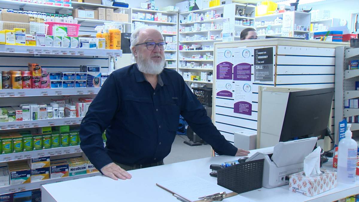 David Brewerton, Pharmacy Manager at Luke's Drug Mart in Calgary, says Alberta's relatively low vaccination rate is a huge problem because measles is extremely contagious -- and in some cases can be deadly.
