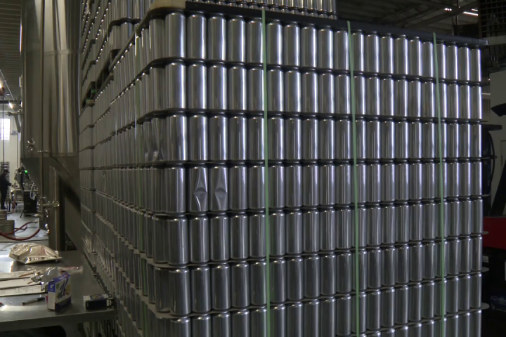 B.C. brewery says cost of cans will increase by end of the month under U.S. tariffs