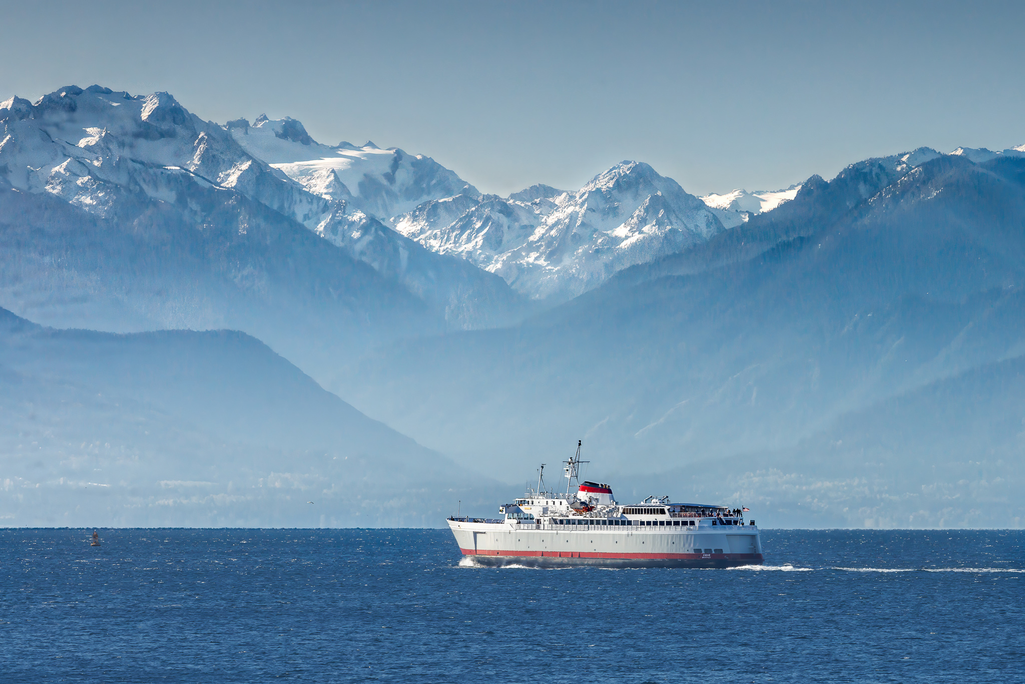 Операторът на фериботна услуга между остров Ванкувър и щата Вашингтон