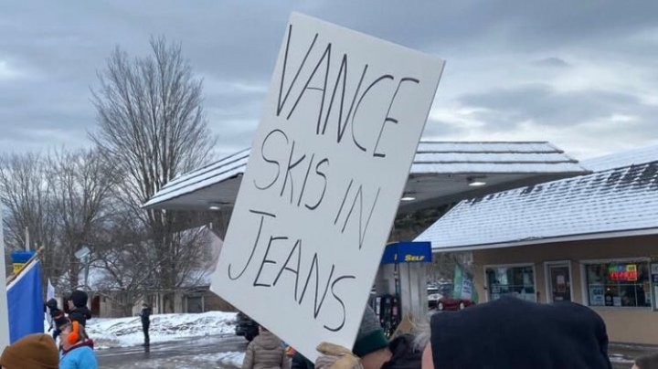 ‘Go ski in Russia’: JD Vance faces protesters, mockery on Vermont ski