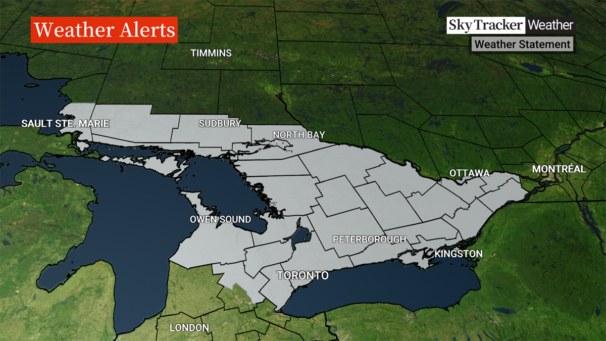 Spring ice storm in forecast for a wide part of Ontario this weekend - image