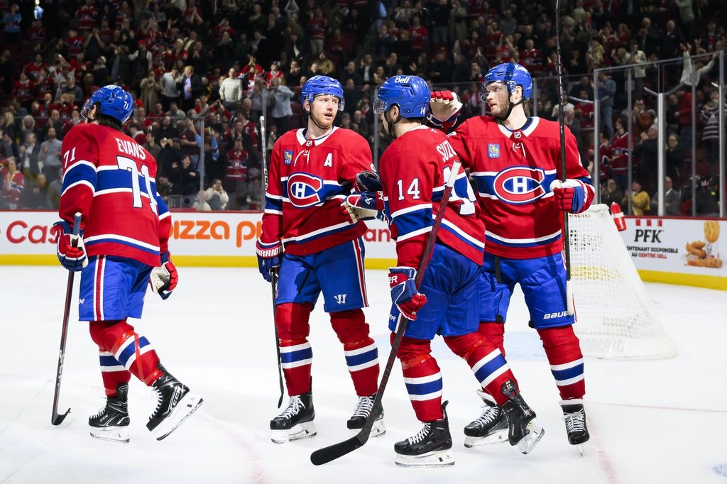 Това е четири директни победи за Montreal Canadiens тъй като