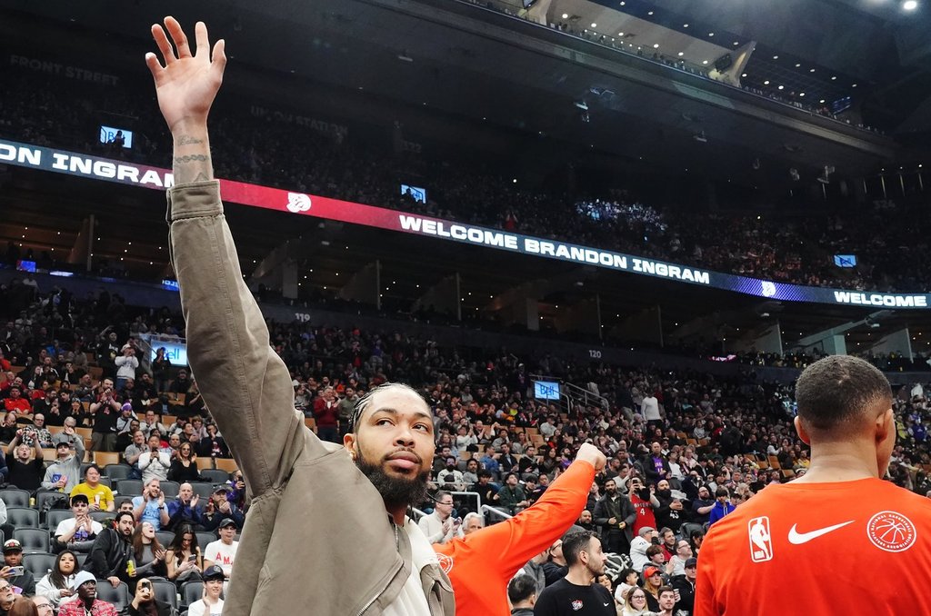 Торонто Брандън Инграм няма да дебютира в Торонто Raptors