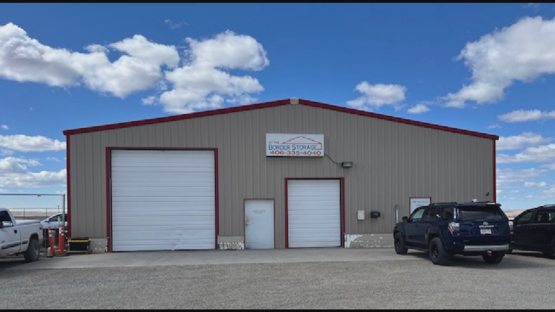 A storage facility.