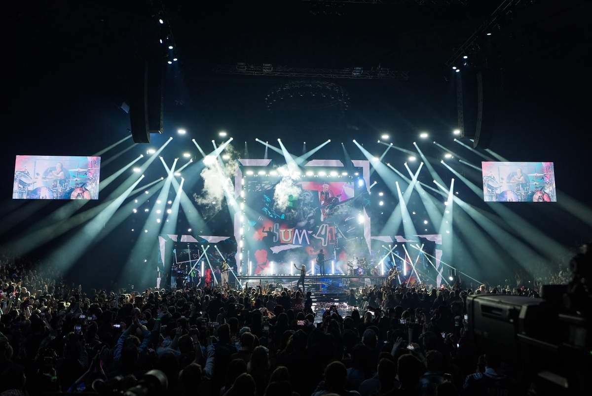 Sum 41 performs at the 2025 Juno Awards