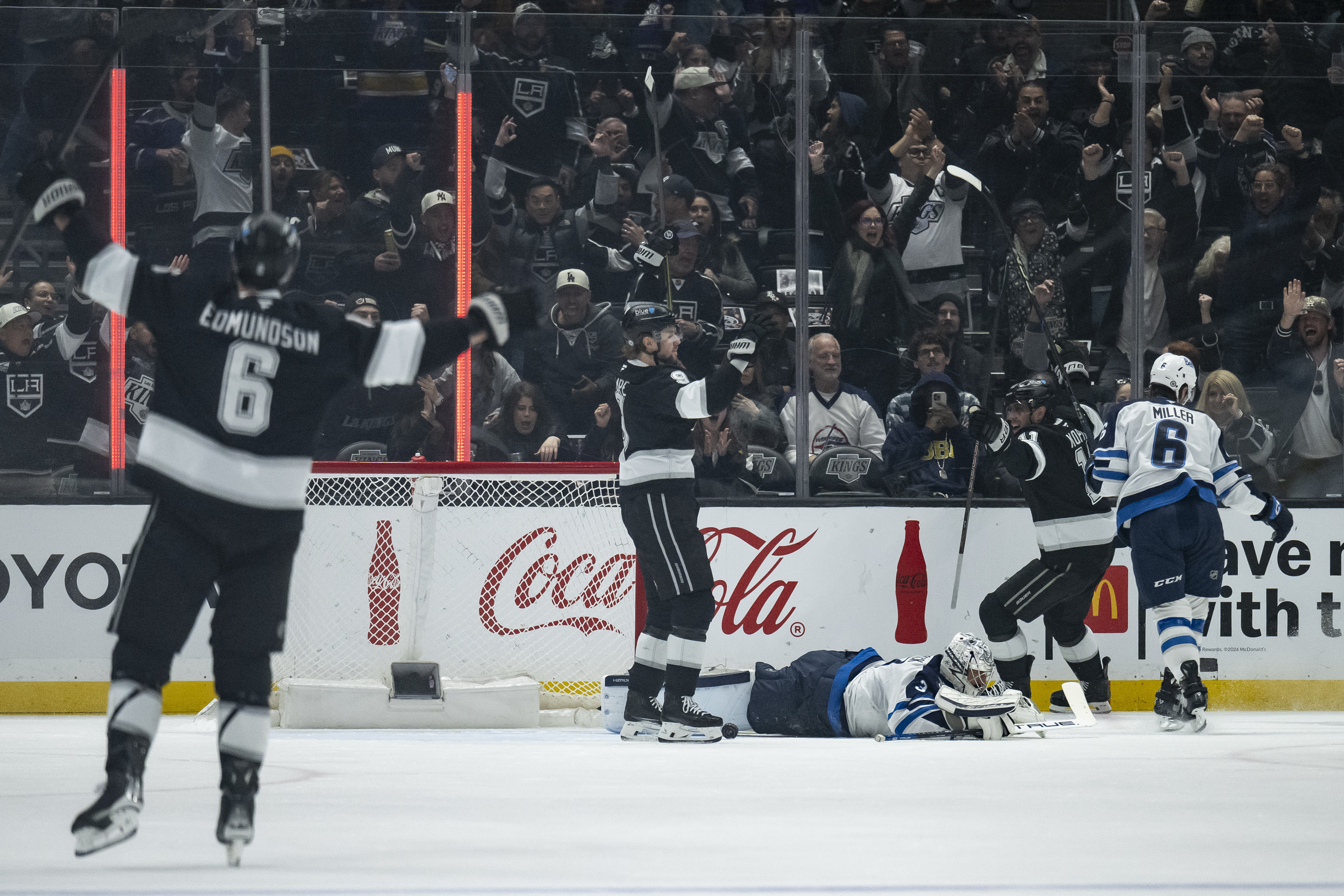 Беше много предизвикателно посещаващите отбори да спечелят в Лос Анджелис