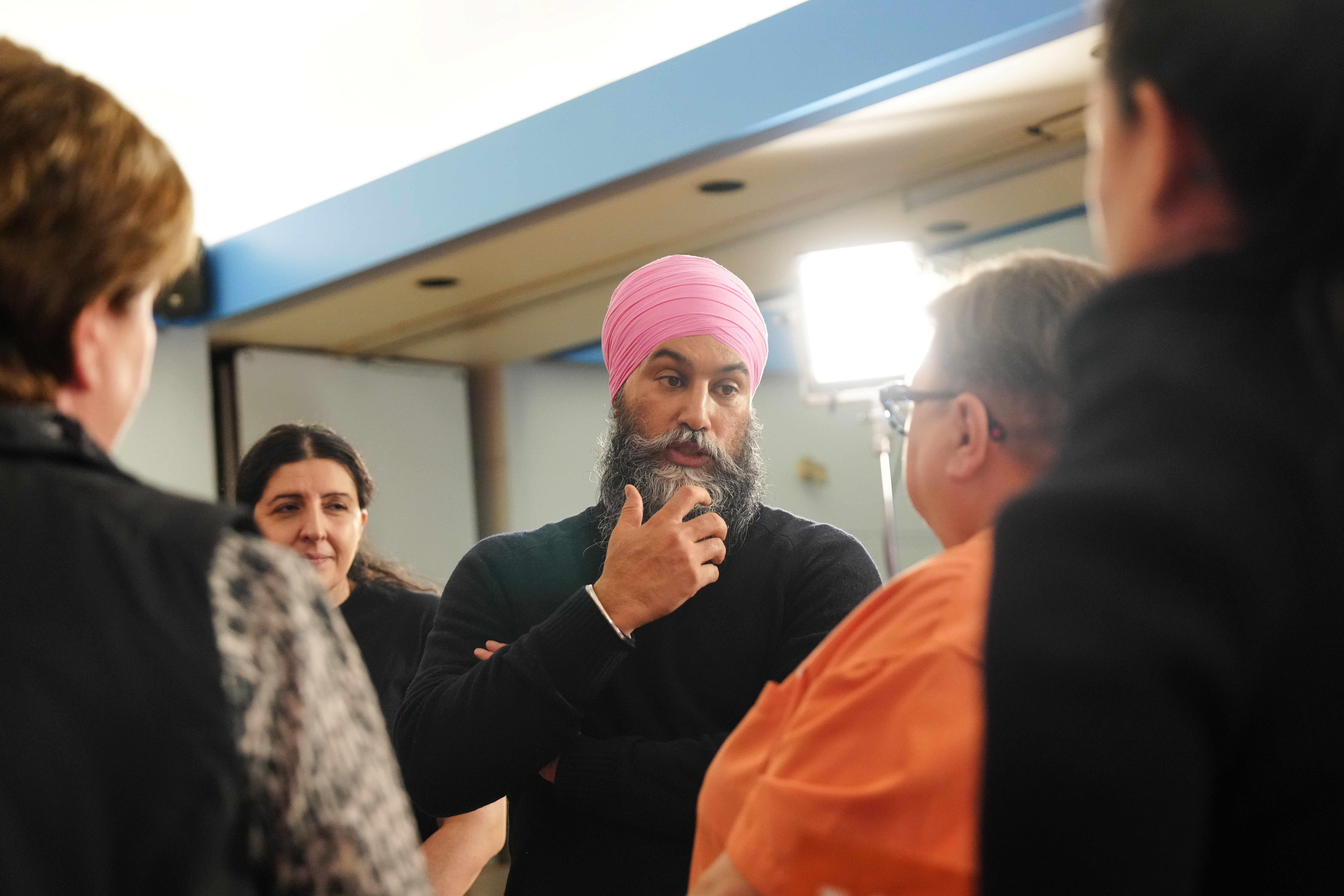 NDP лидерът Jagmeet Singh обещава да засили борещата се здравна