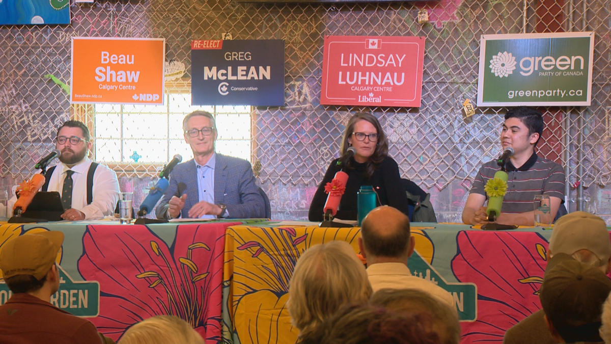 Candidates from four political parties