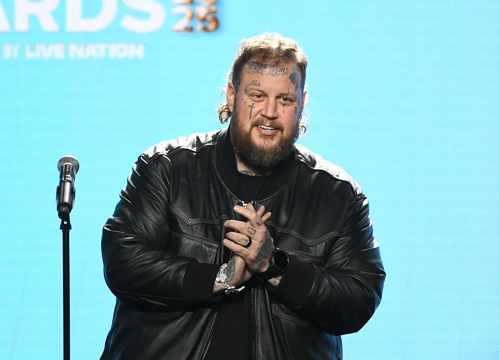 Jelly Roll attends The 2025 Pollstar Awards at The Beverly Hilton on April 16, 2025 in Beverly Hills, California.