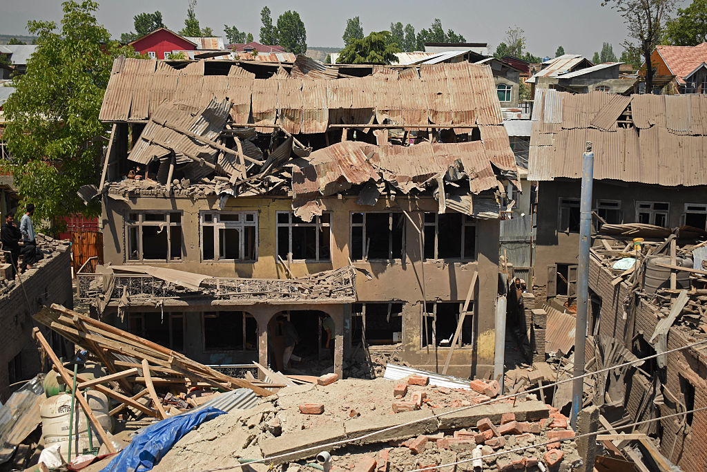 Security forces demolished several civilian homes in Muran, Pulwama, following the Pahalgam attack. At least six houses of alleged active militants were turned into rubble through controlled blasts, while more than 100 residences of alleged militant supporters were searched, and hundreds of local people were detained in Kashmir on Saturday.