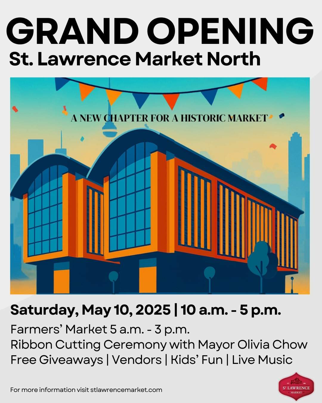 St. Lawrence Market North Grand Opening Celebration - image