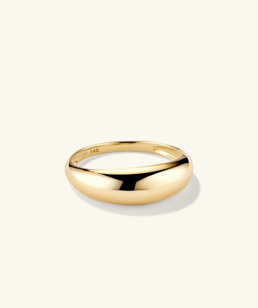 Mejuri Thin Dôme Ring