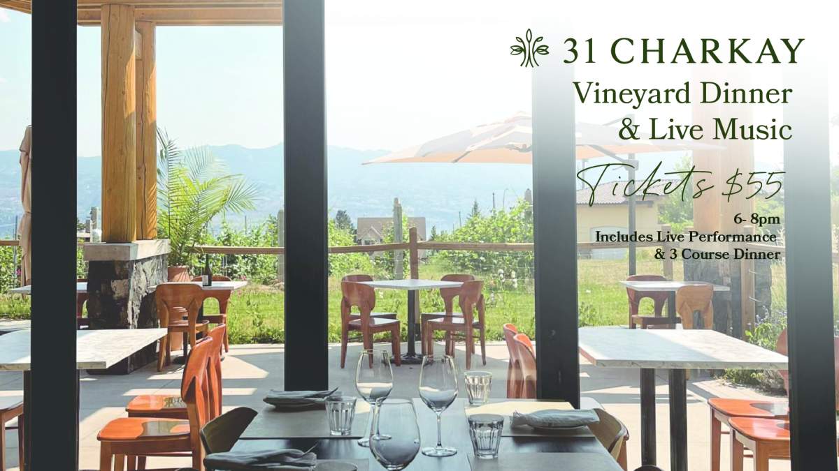 Vineyard Dinner and Live Music at 31 Charkay featuring Rangno, Ovelson & Murphy - image