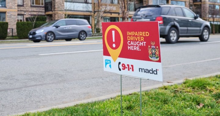 Abbotsford B C полицията увеличава своята нарушена шофьорска кампания Полицията заяви