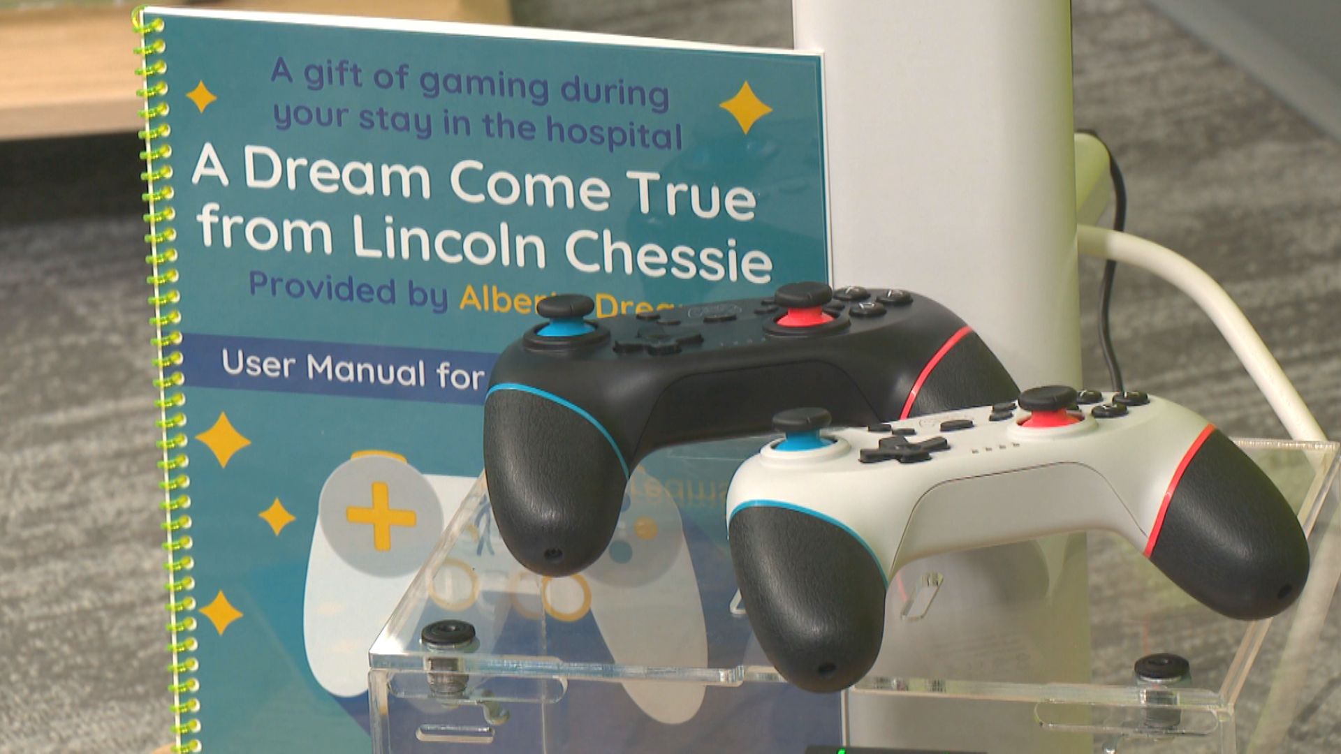 A St Albert boy is making sure kids stuck in