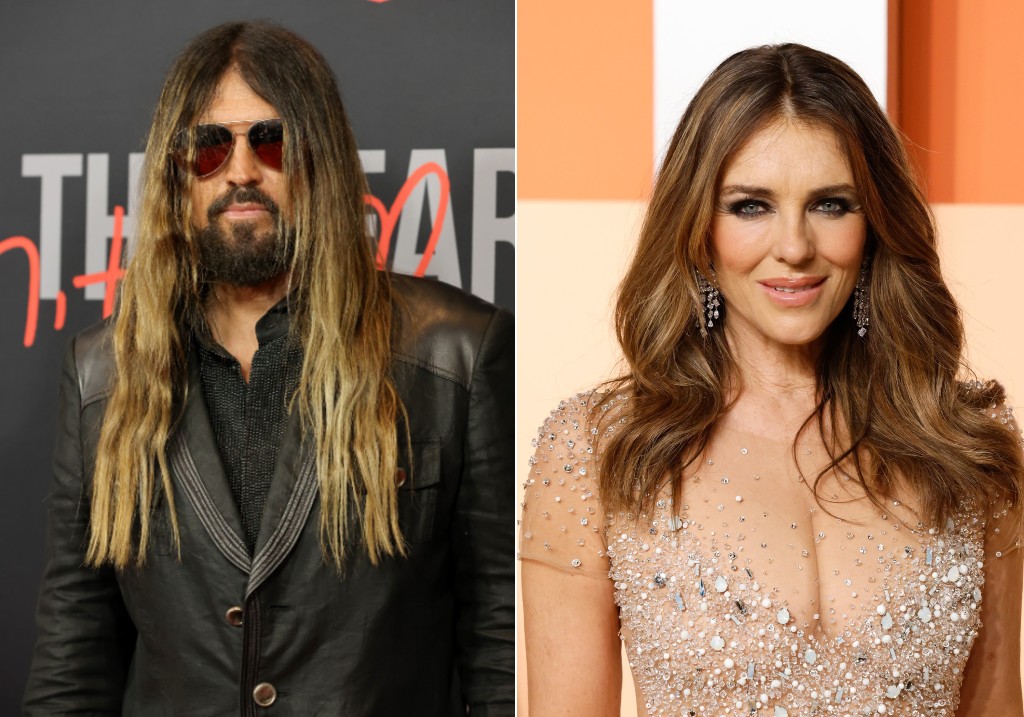Billy Ray Cyrus, Elizabeth Hurley appear to confirm relationship with photo