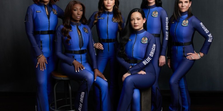 Katy Perry, all-female crew launch into space on Blue Origin