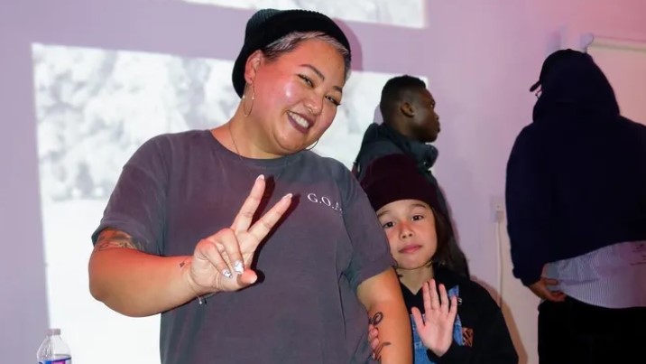 Christi Watkins and her 11-yaer-old son, Nox, were both injured at the Lapu Lapu festival.