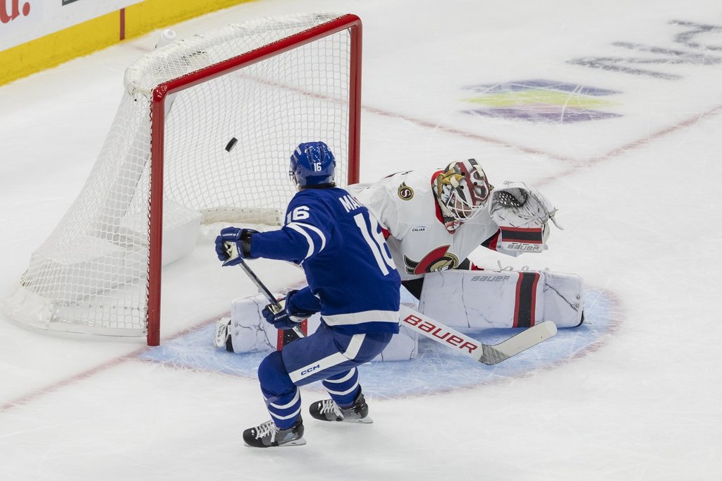 TORONTO – The Ottawa Senators made their first appearance in