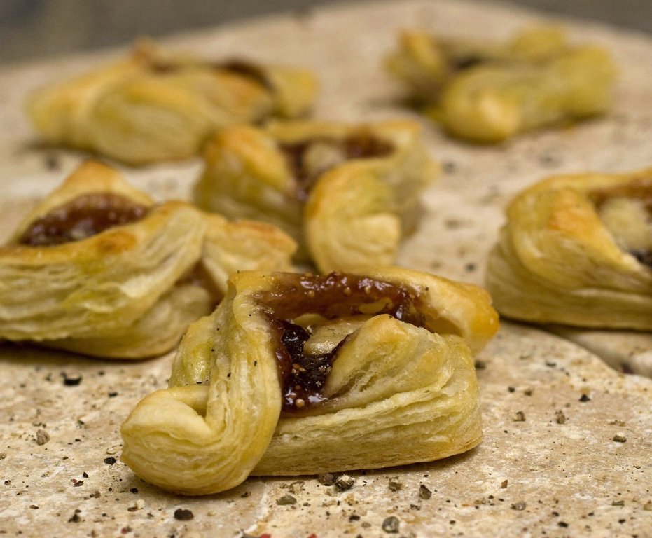 Fig and Manchego Pastries are seen in this Tuesday, June 17, 2008 photo. The Canadian Food Inspection Agency is warning consumers across multiple provinces that two brands of frozen pastries have been recalled due to salmonella concerns.