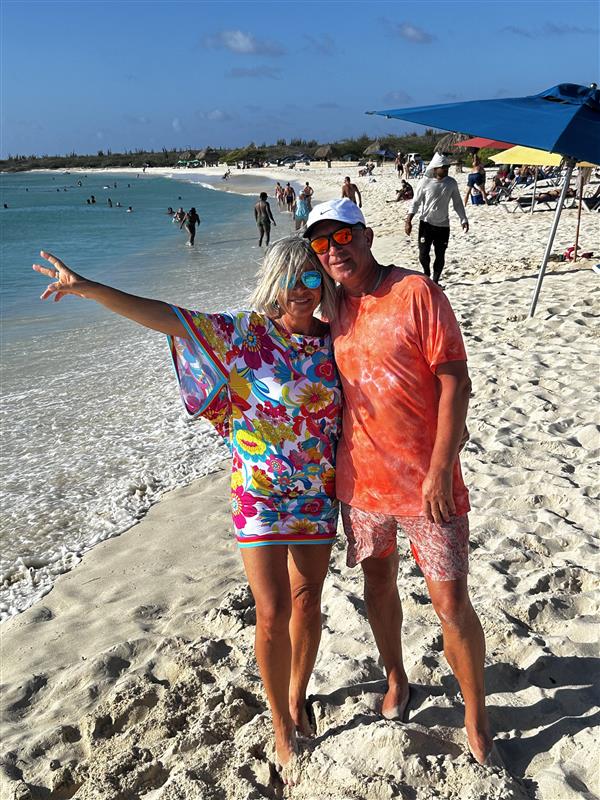 Before the surgery, Jakab (right) felt he was in great shape and healthy, staying active, working out regularly and even DJing on the side.