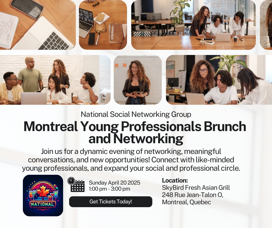 Montreal – Young Professionals Brunch & Networking - image