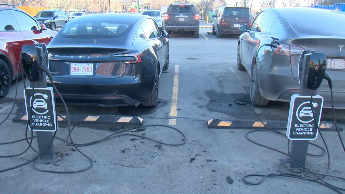 Debris from a fire at a Tesla storage station at 314 - 12 Ave. S.E could still be seen littering the ground the day following the fire.