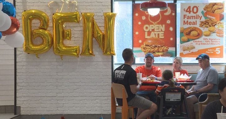 Това е първият ден на Бен в кухнята на Попай