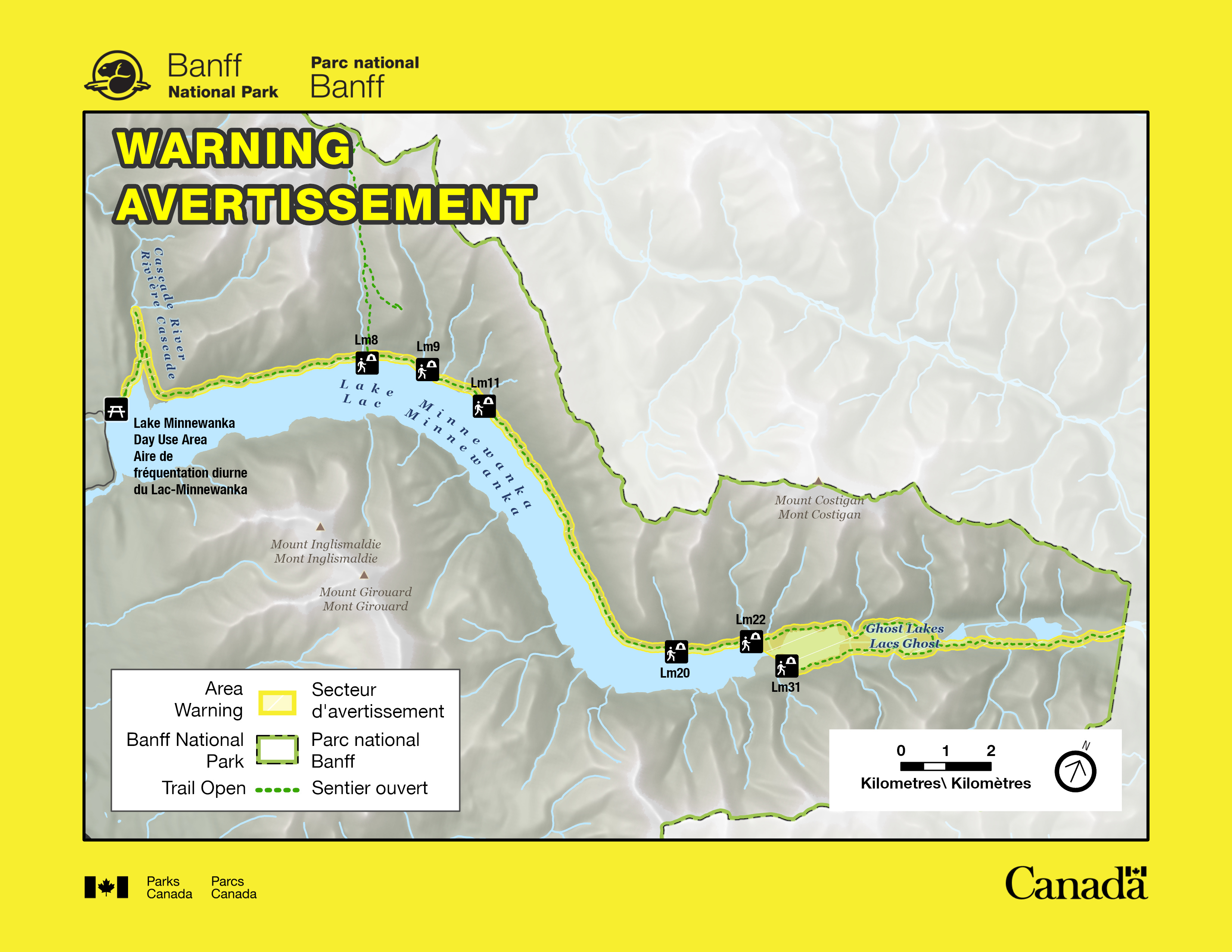 Warning issued for part of Banff National Park after bear makes ...