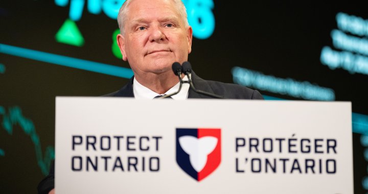Премиерът на Онтарио Дъг Форд показва че магистрала 401 може