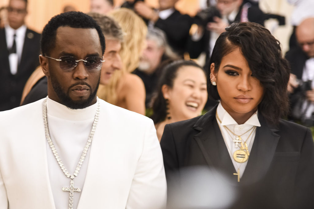 FILE - Sean 'Diddy' Combs and Cassie Ventura attend the 'Heavenly Bodies: Fashion and the Catholic Imagination' Costume Institute Gala 2018 at Metropolitan Museum of Art in New York, New York on Monday, May 7, 2018.