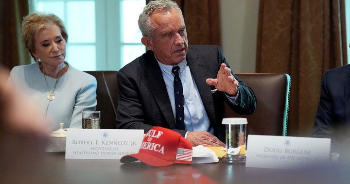 The U S health department under the guidance of Health Secretary