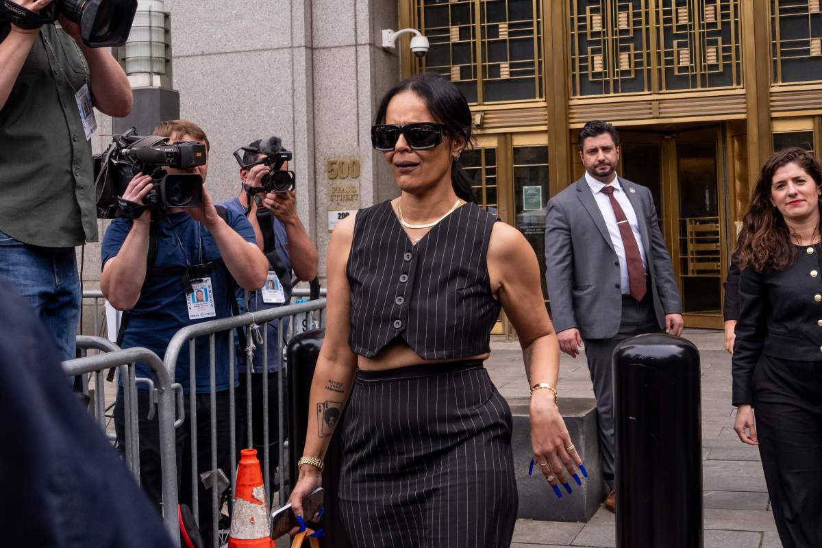 Ex-assistant Capricorn Clark leaves after testifying in the Sean 'Diddy' Combs sex trafficking trial at Manhattan Federal Court on May 27, 2025 in New York City.