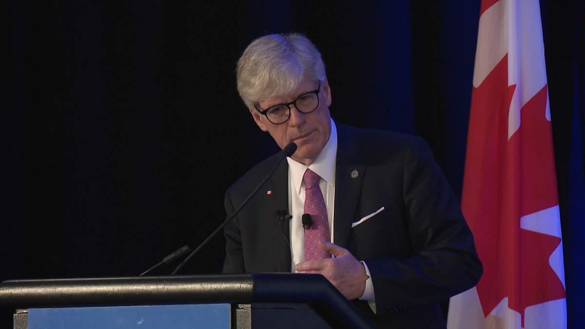 Tim Hodgson, Canada's new energy minister, walked into the lion's den Friday and spoke to oil and gas executives in Calgary about Ottawa's plans to turn the country into an energy superpower.