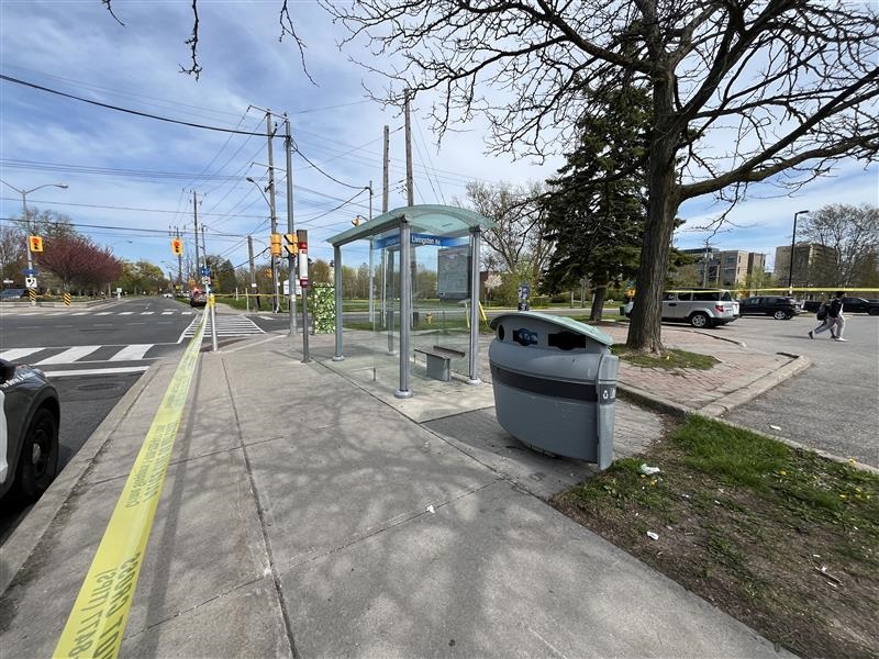 Toronto police say two people have been injured in a daylight stabbing.