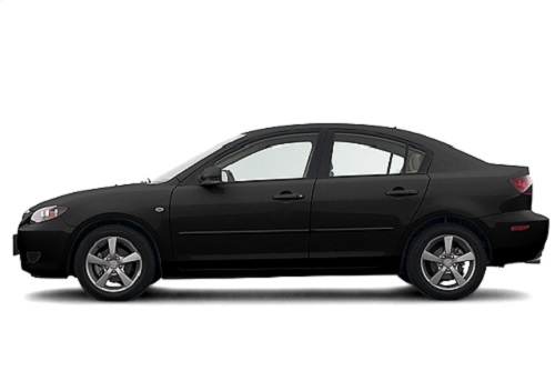 Stock image of a 1st Generation (2003-2009) Mazda 3 Sedan.
