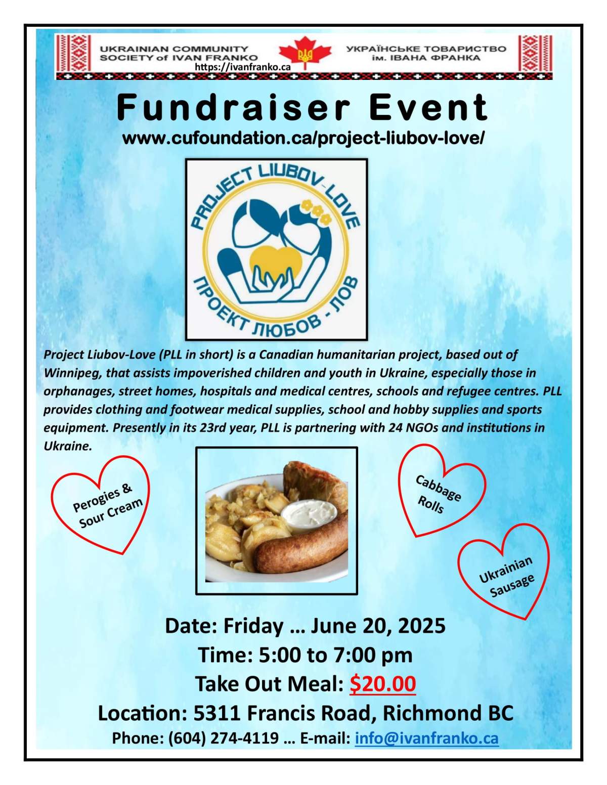 Fundraiser – Project Love for Ukraine - image