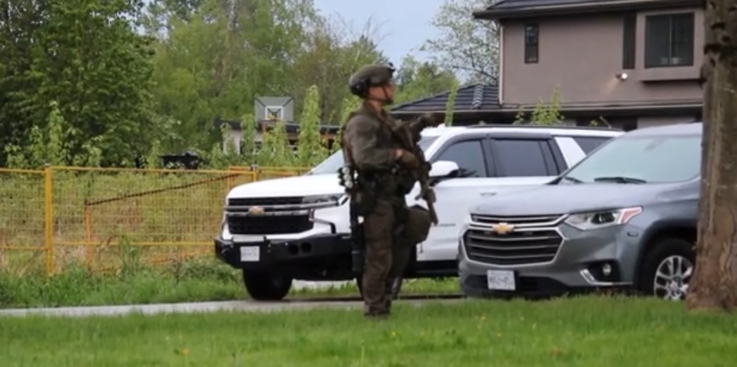 Разгръщащ се полицейски инцидент в Ричмънд в сряда сутринта има