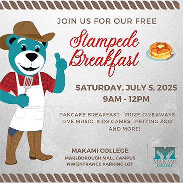 MaKami College Stampede Breakfast, Supported by QR Calgary - image