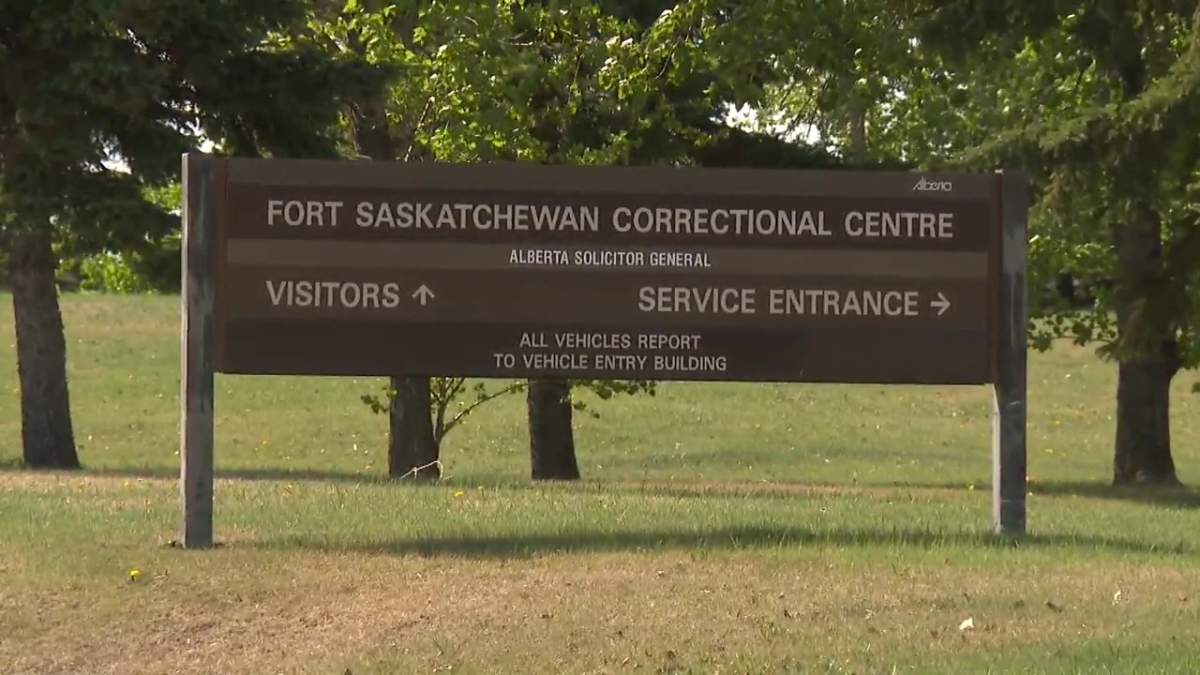 The Fort Saskatchewan Correctional Centre near Edmonton, Alta. on Wednesday, May 14, 2025.