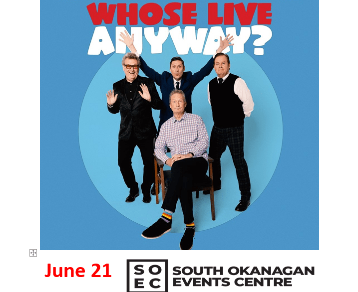 Enter to win 2 tickets to see Whose Live Anyway?