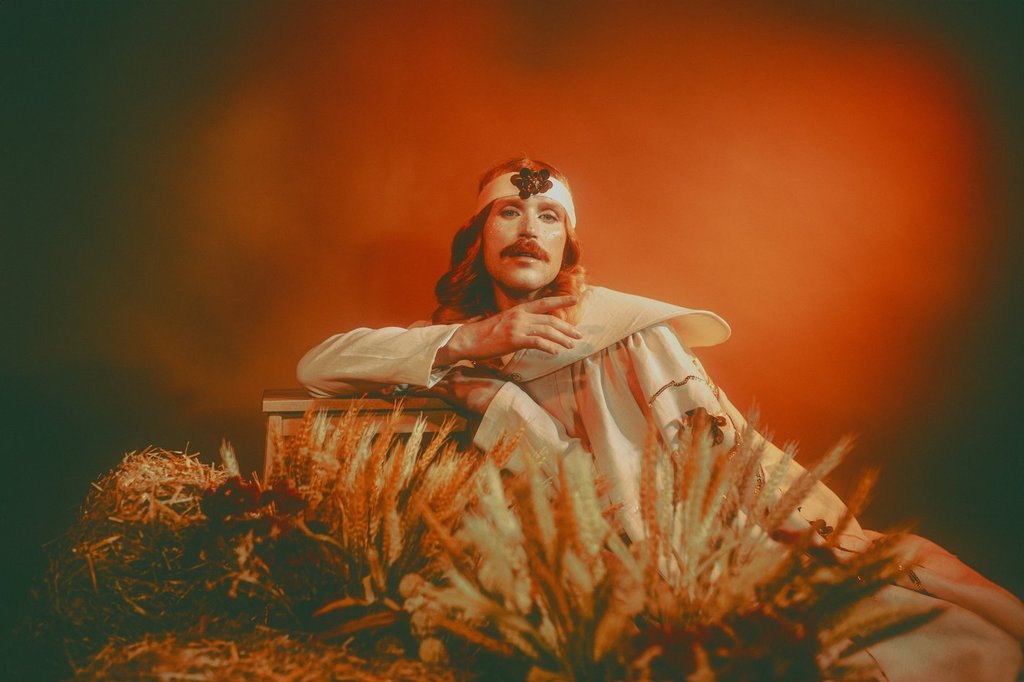 Country singer Robert Adam, as shown in this handout image, says they're skipping plans to tour the United States, in part over concerns about how non-binary musicians might be treated at the border.