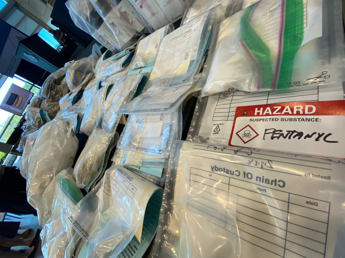 Fentanyl and other drugs seized during Project Madruga.