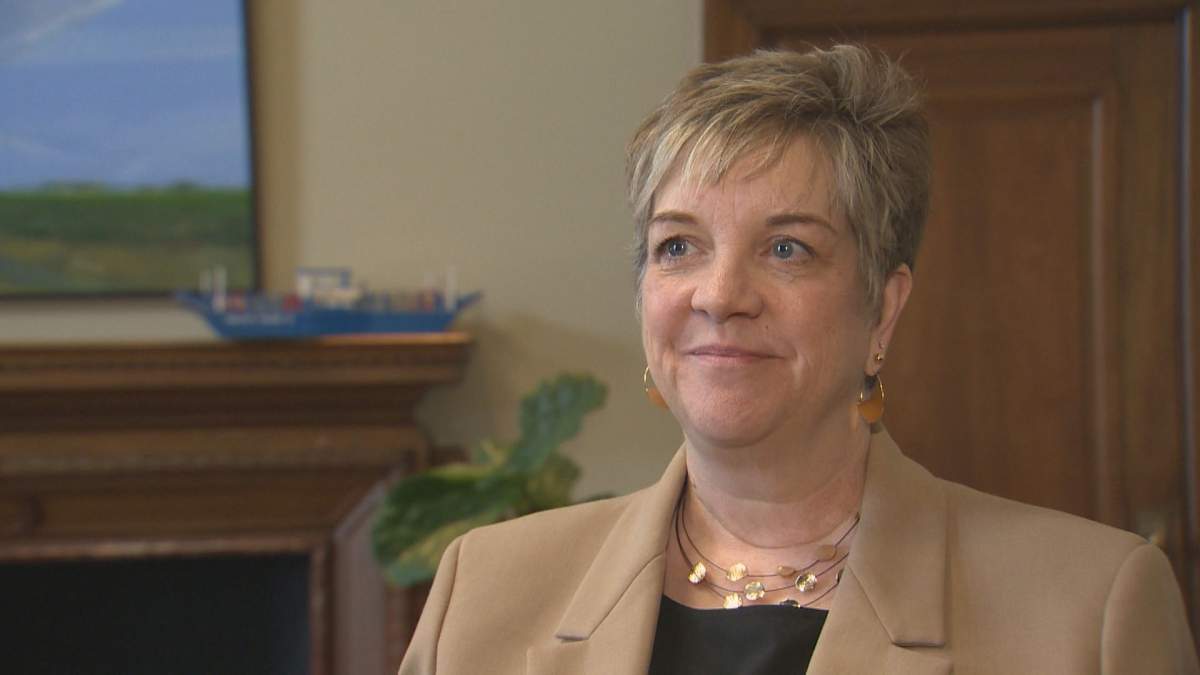 Lisa Naylor, Manitoba's minister of transportation and infrastructure.