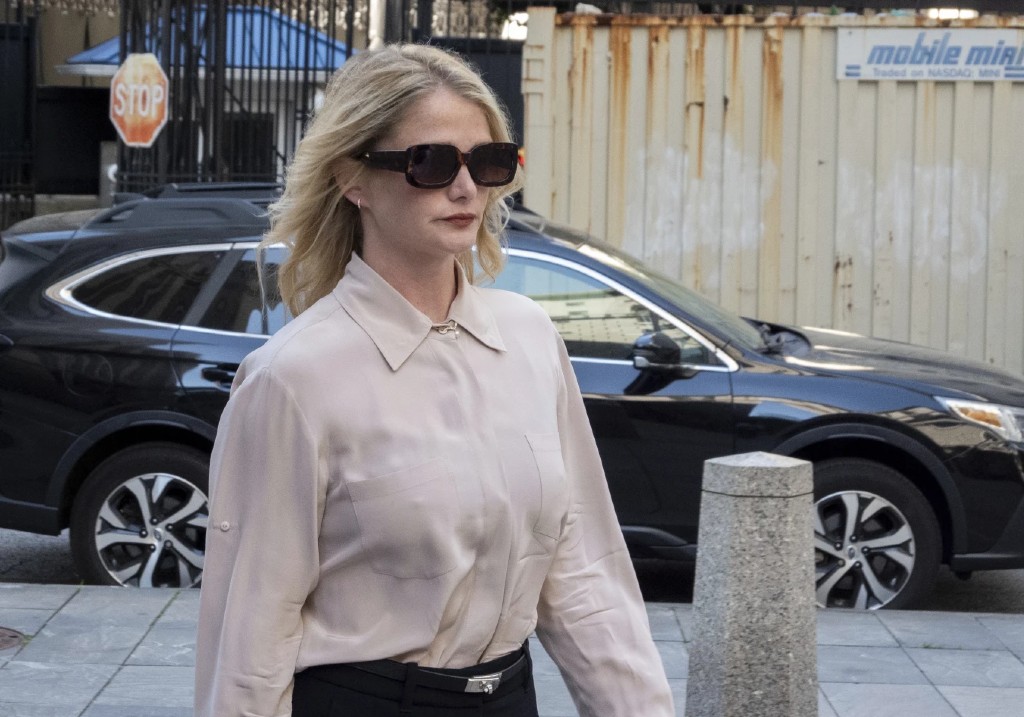 Witness Kerry Morgan arrives at Federal Court for the Sean 'Diddy' Combs trial, on Monday, May 19, 2025, in New York.