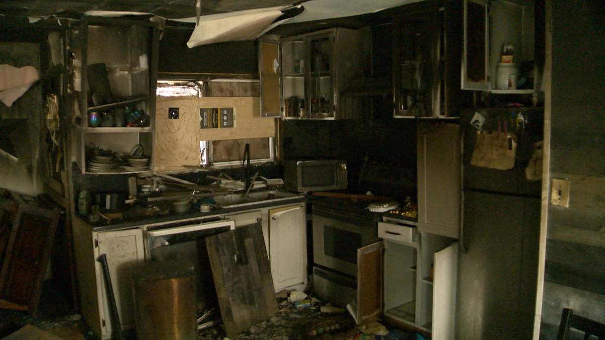 Regan Burns said the fire, started by an e-bike, was like a scene from Armageddon.