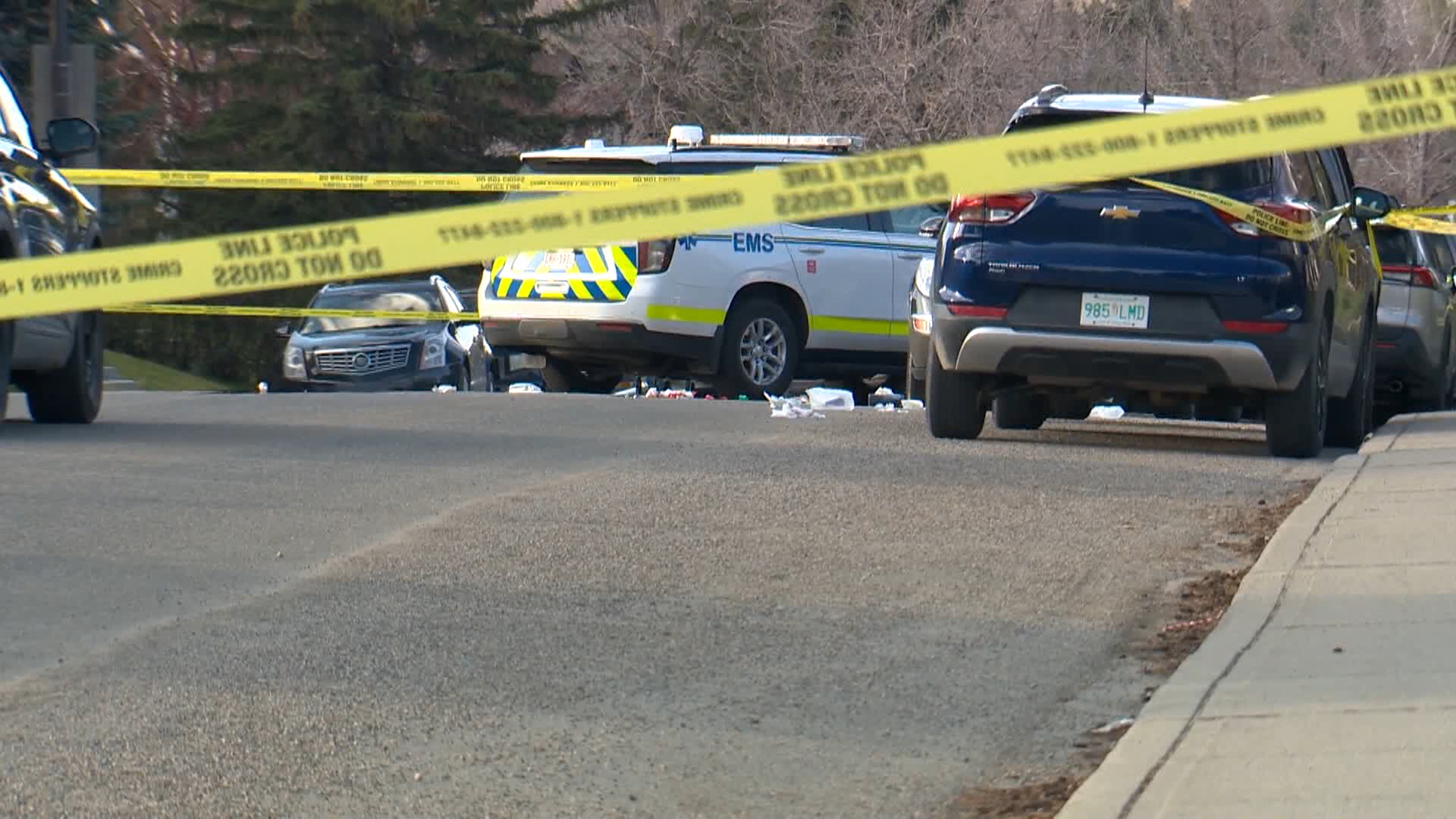 Калгари полицията разследва сериозен сблъсък на моторни превозни средства в